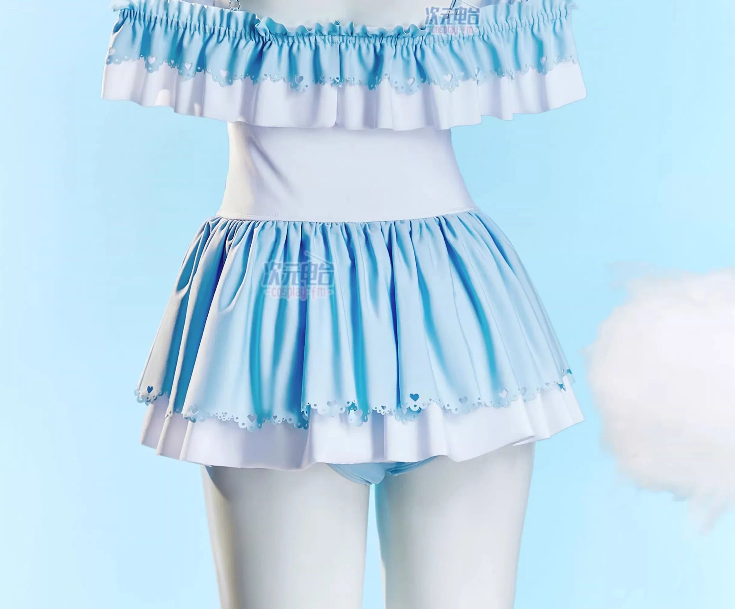 Anime Cosplay One Piece - Костюм для косплея Cinnamoroll: милый скромный