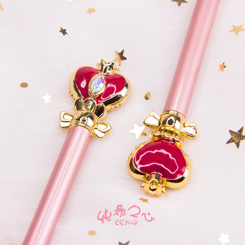 Sailor Moon Wand - Шариковая ручка «Сейлор Мун», спиральное сердце,