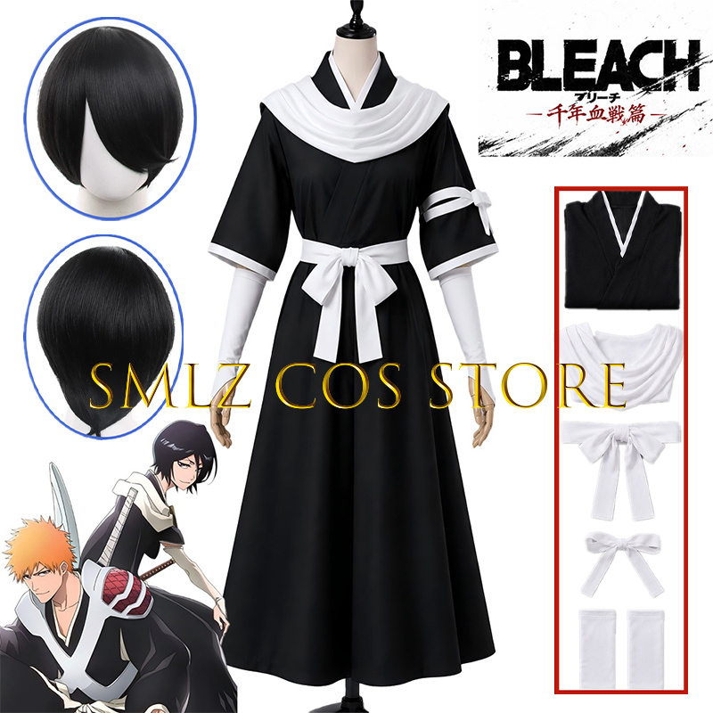 Anime Cosplay 2026 - 2026 TYBW Косплей Рукии Кучики, мужской