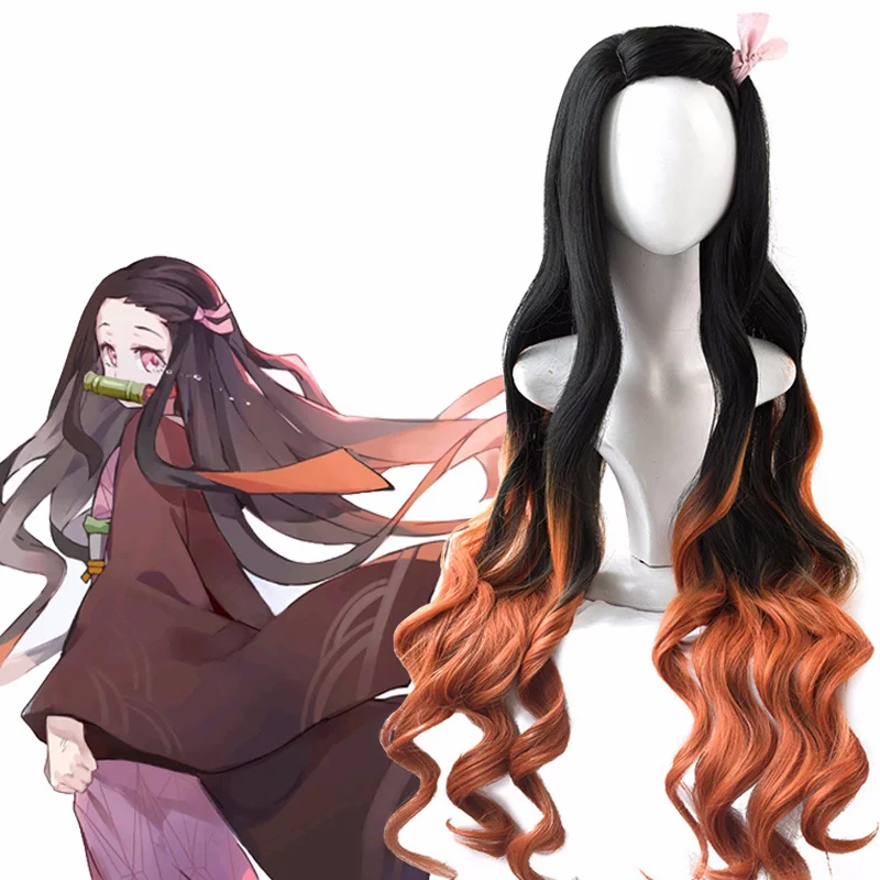 Парик Камадо Нэзуко для коспле – обзор и цена Anime Cosplay Realistic