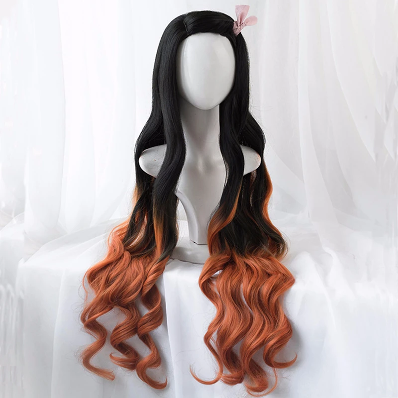 Парик Камадо Нэзуко для коспле – обзор и цена Anime Cosplay Realistic