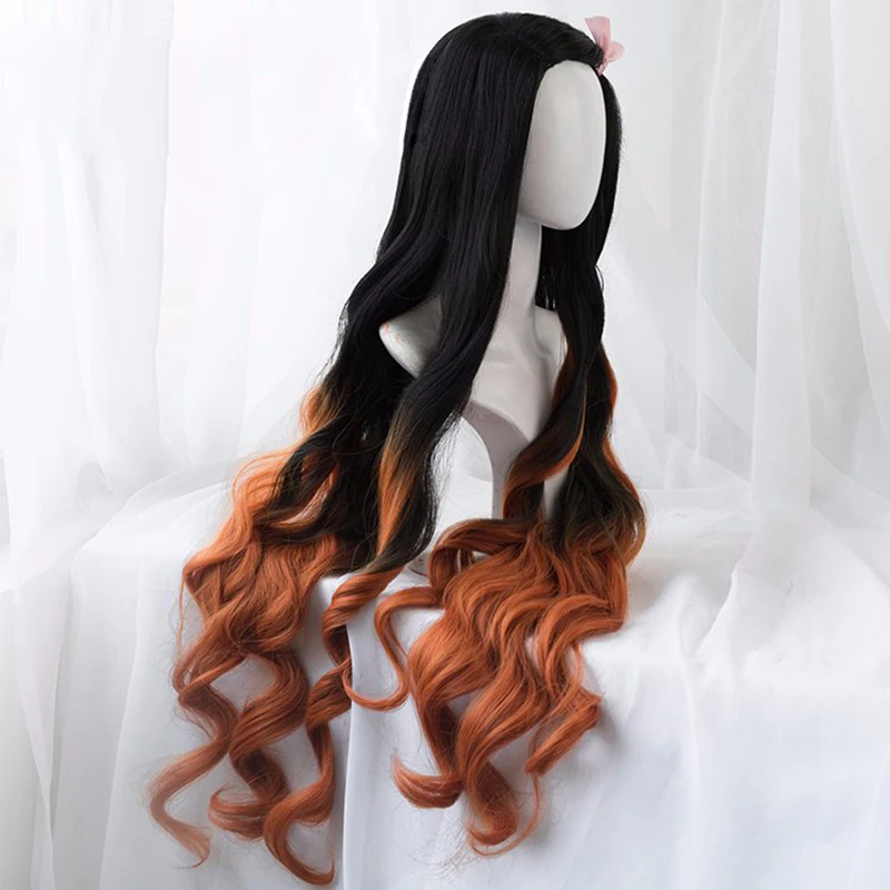 Парик Камадо Нэзуко для коспле – обзор и цена Anime Cosplay Realistic
