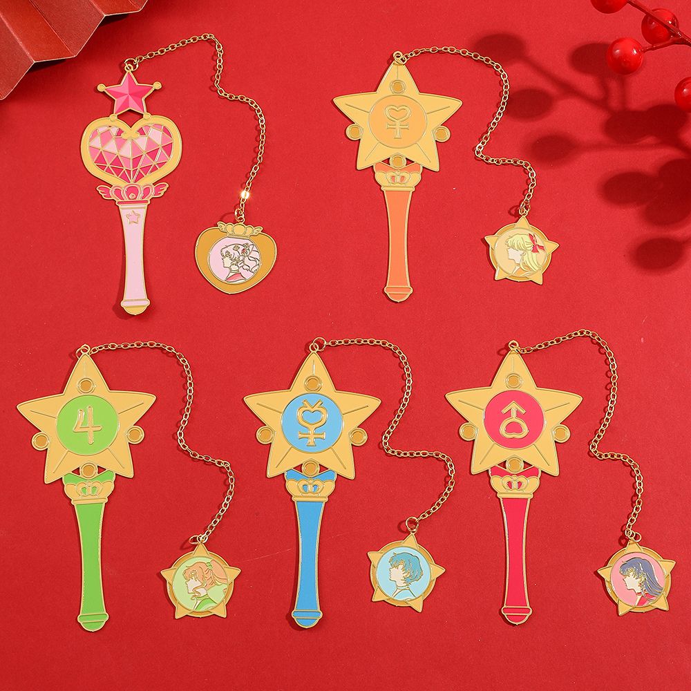 Коллекция металлических заклад – обзор и цена Sailor Moon Wand