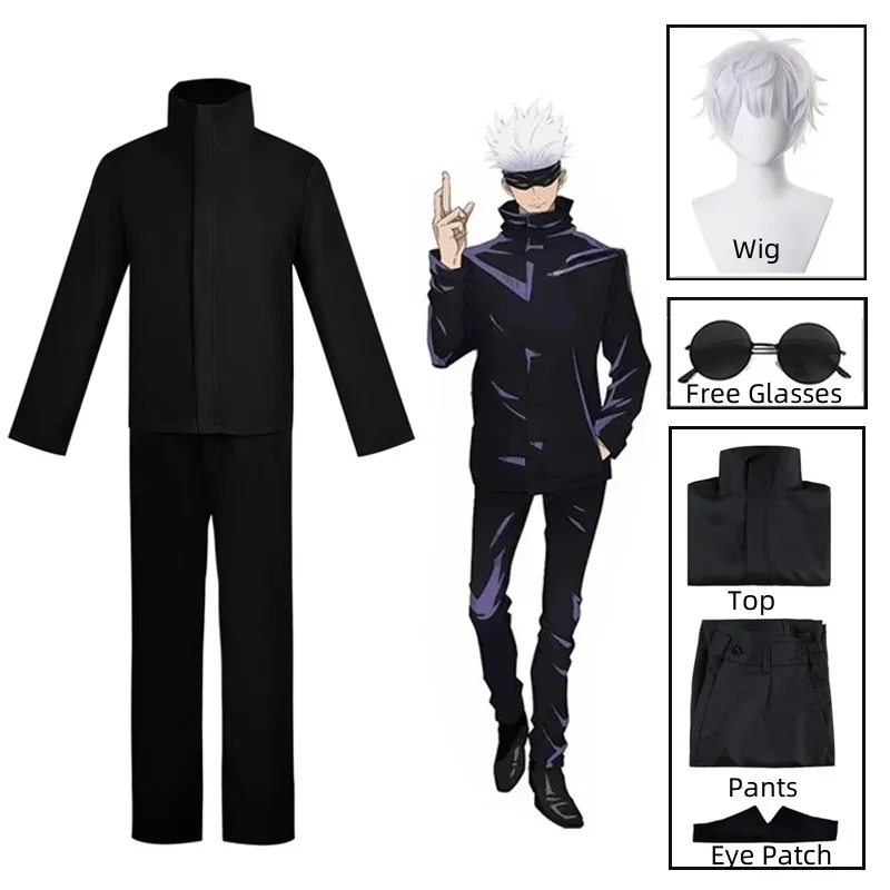 Костюм для косплея Годжо Сатор – обзор и цена Anime Cosplay Jujutsu