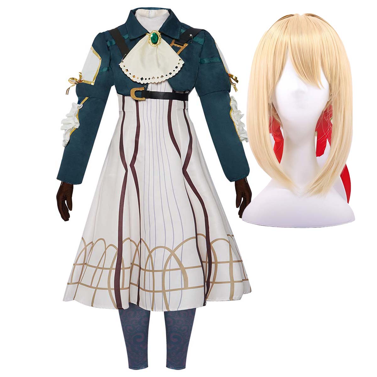 Костюм или парик для косплея п – обзор и цена Violet Evergarden Dress