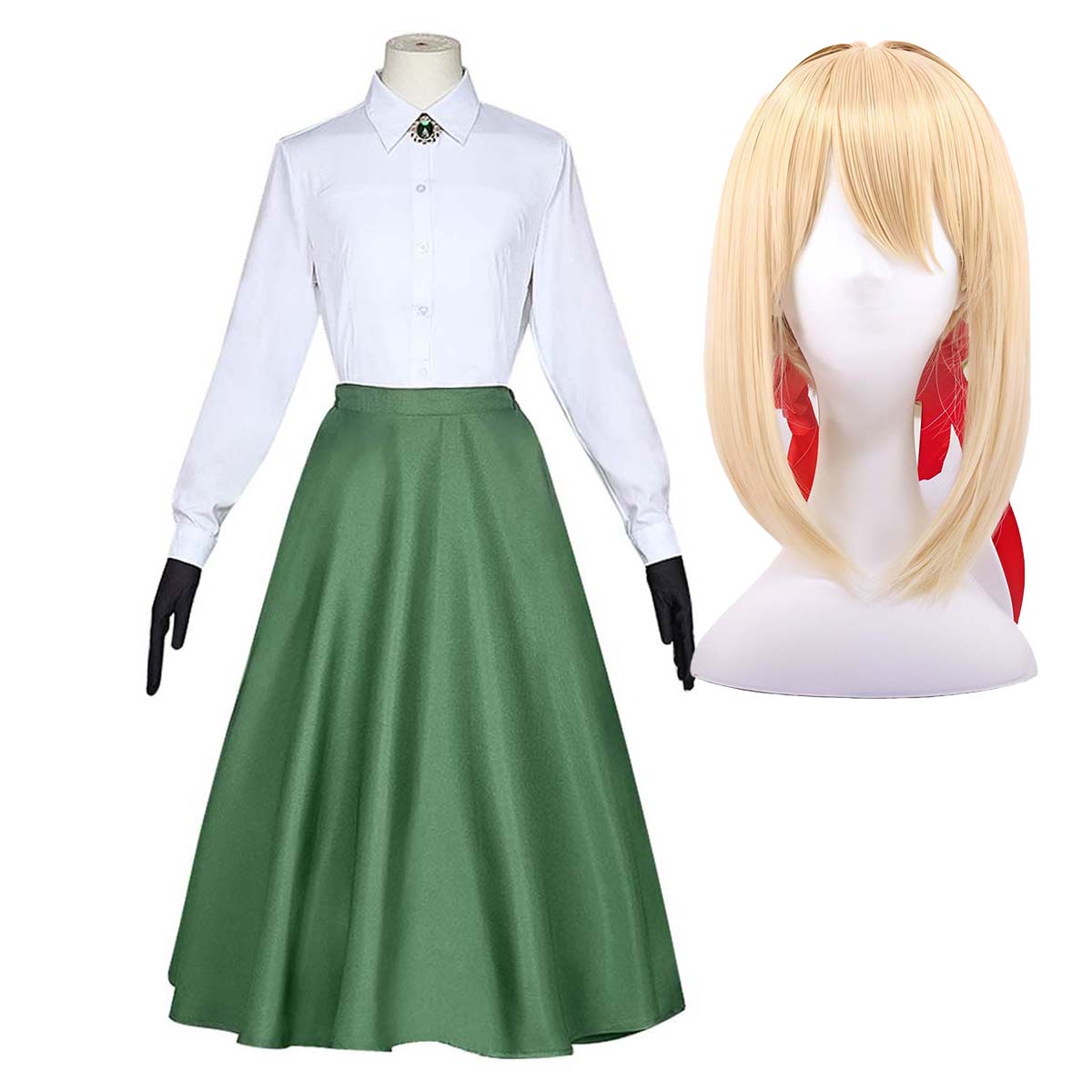 Костюм или парик для косплея п – обзор и цена Violet Evergarden Dress