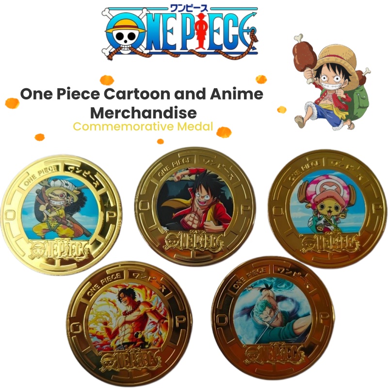 Креативная металлическая памят – обзор и цена Anime Cosplay One Piece