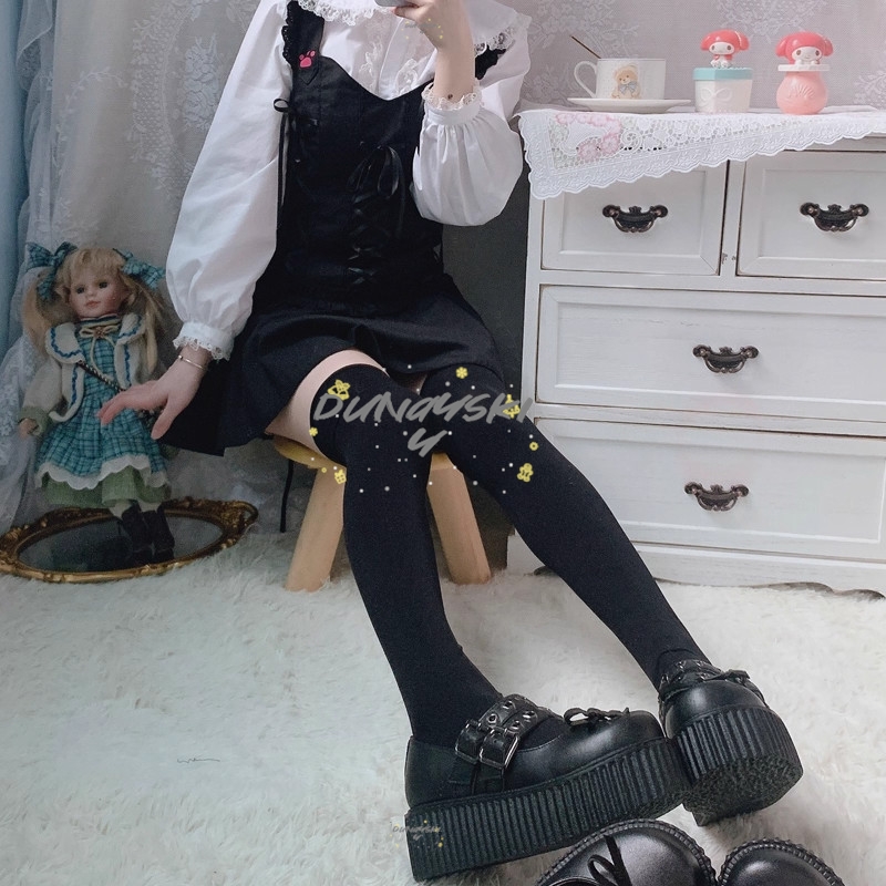 Женские длинные носки-гольфы с – обзор и цена Cosplay Anime Basic