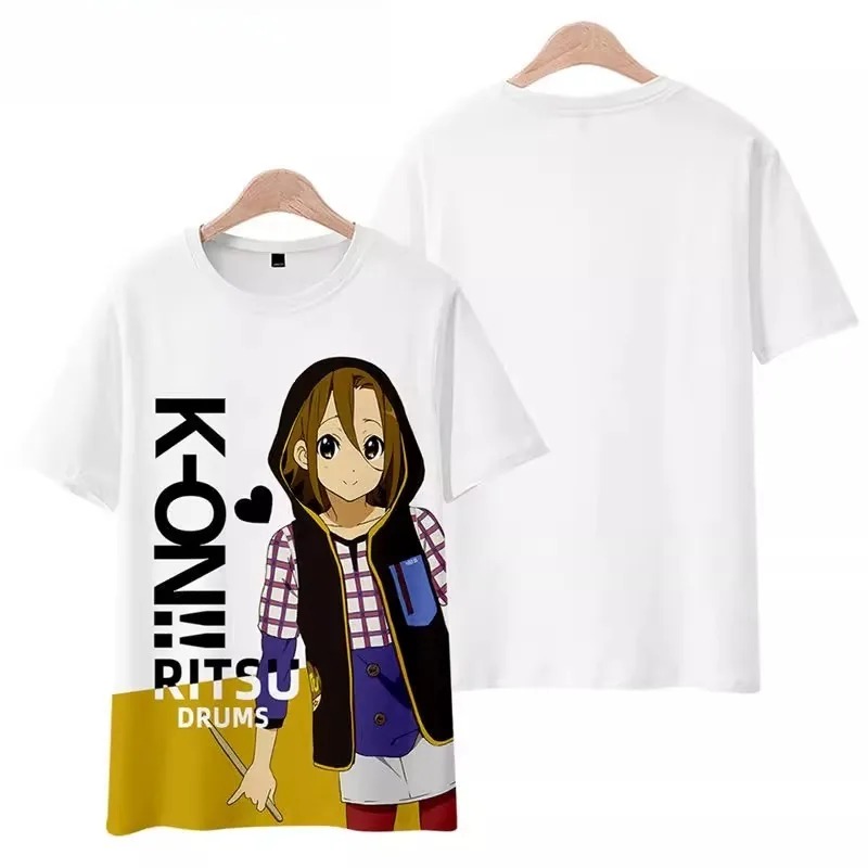 Футболка с принтом Anime K-ON, – обзор и цена Cosplay Anime Basic