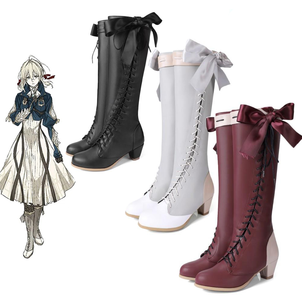 Обувь для косплея персонажей а – обзор и цена Violet Evergarden Dress