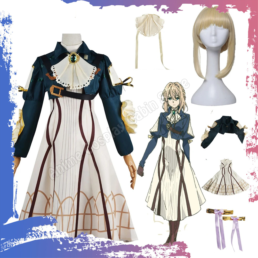 Костюм для косплея Вайолет Эве – обзор и цена Violet Evergarden Dress