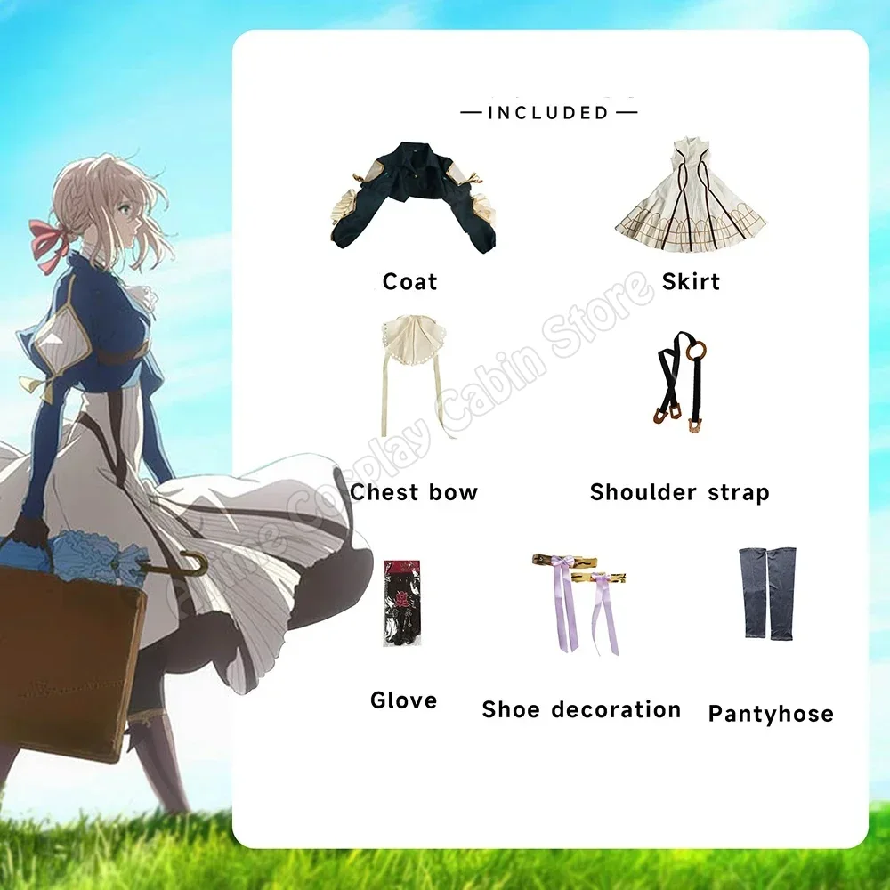 Костюм для косплея Вайолет Эве – обзор и цена Violet Evergarden Dress