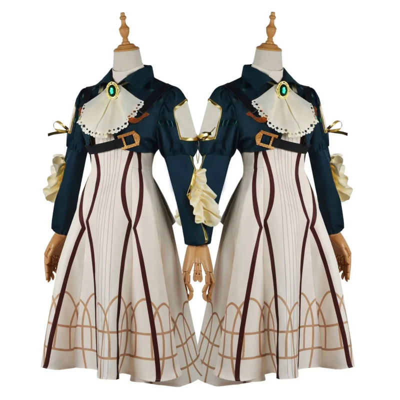 Аниме Косплей Фиолетовый Эверг – обзор и цена Violet Evergarden Dress