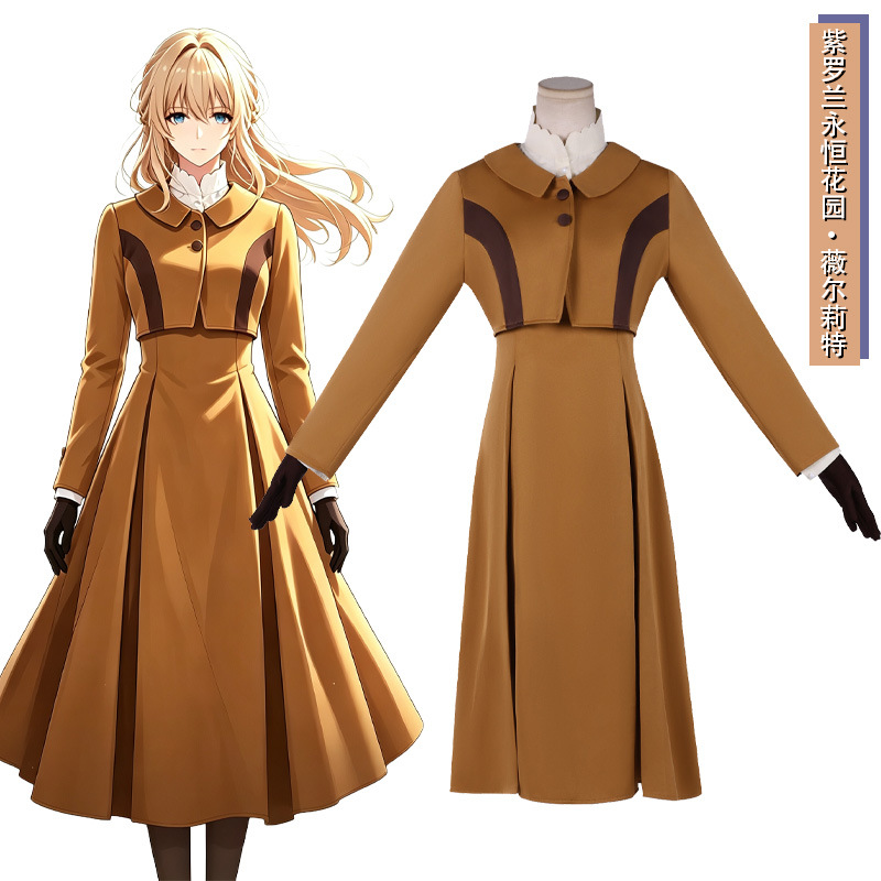 Женский костюм косплея Вайолет – обзор и цена Violet Evergarden Dress